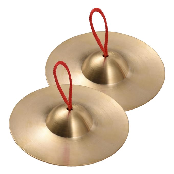 1 paar 5.8in Mini Kleine Messing Handbekkens Gong Band Ritme Beats Percussie Koper Muzikale messing