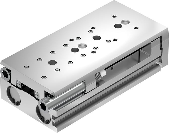 Festo Minislede 25mm Boring 100mm Slag Dubbelwerkend - 8085195 - P2EBE
