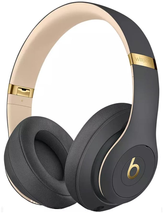 Beats Studio3 - Draadloze over-ear koptelefoon - Grijs/Goud