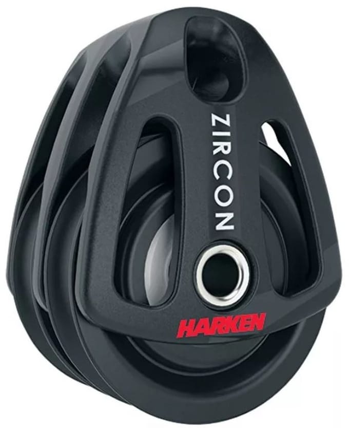 Harken 2197 2-schijfs 57mm Zircon blok