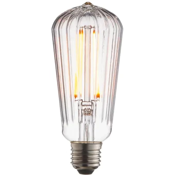 Brilliant Ledfilamentlamp Edison - D6cm - Neutraal Wit - E27 - 4w