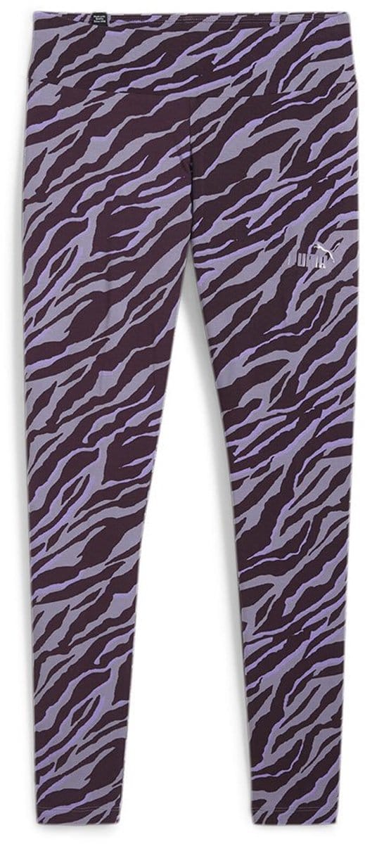 Puma Ess+ Animal Aop Leggings Grijs,Paars L Vrouw