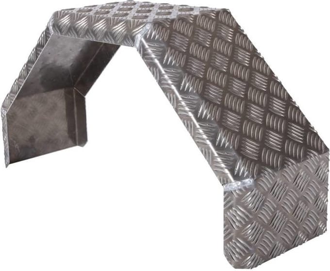 De Haan HMAQ 2480 - aluminium traanplaat spatbord