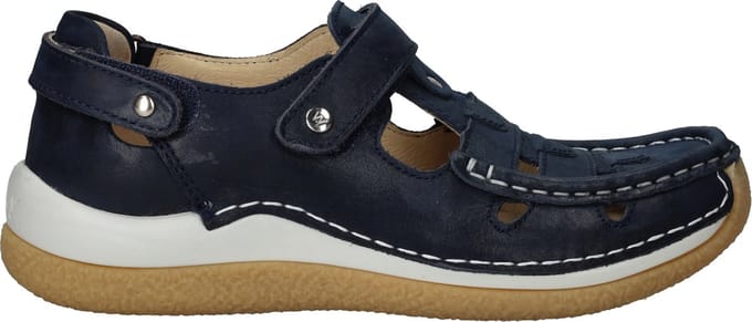 Wolky Dames Comfortschoenen 04528 Esperanza Blauw