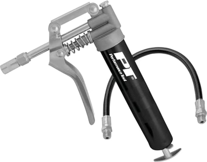 Mini Vetpistool met Flexibele Slang en Stijve Verlengbuis
