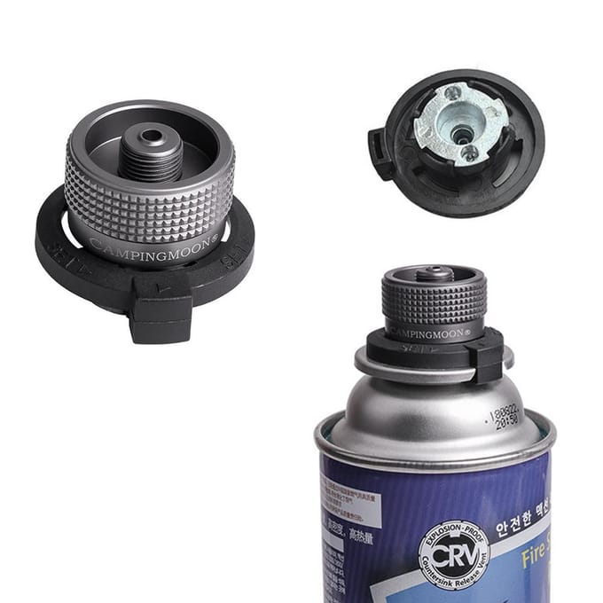 Butaanadapter Gaspatroonkop Conversieadapter Mondstuk Flestype Ingangsschroef Type Lindal Z11