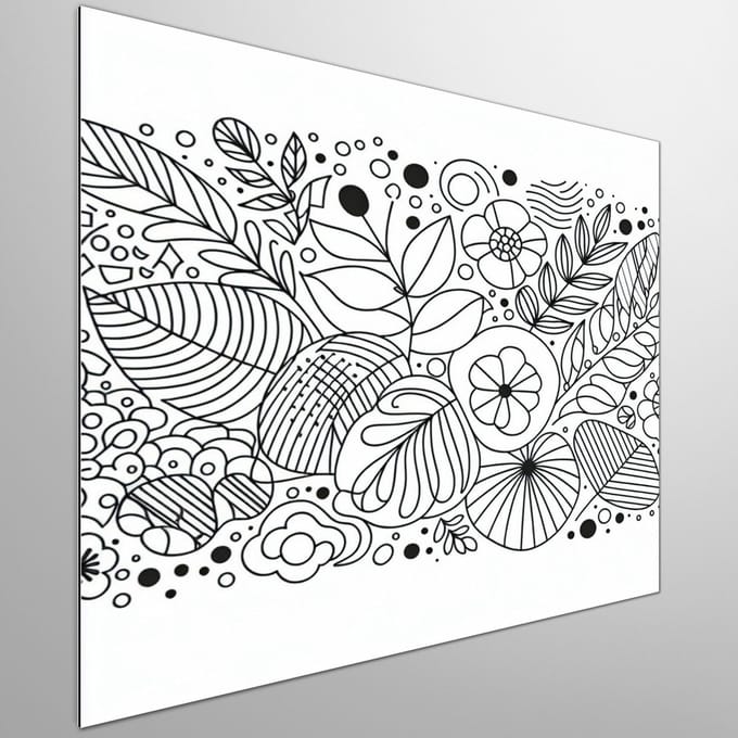 Kunstprint | Wanddecoratie | Dibond | 50 × 50 cm