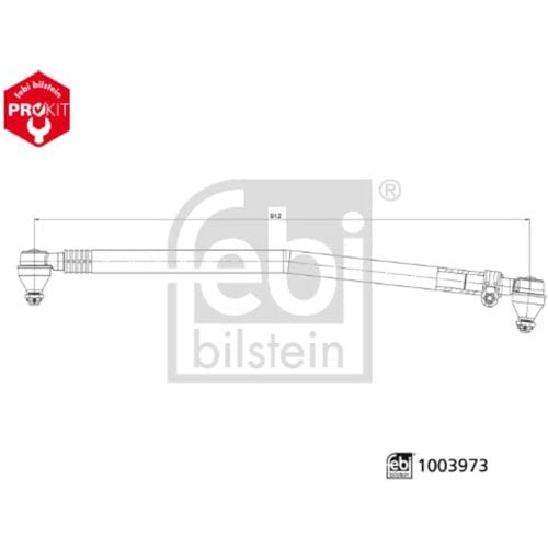 Spoorstang FEBI BILSTEIN 1003973
