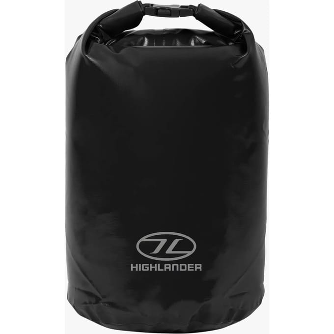 Highlander Drybag Tri-Laminate PVC 16 liter - zwart
