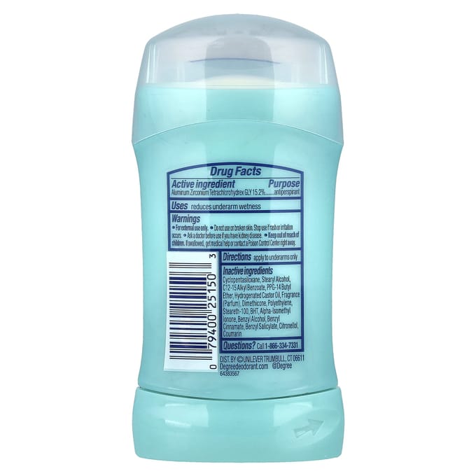 Antitranspirant Deodorant, Shea Poeder, 45G(1.6oz) white