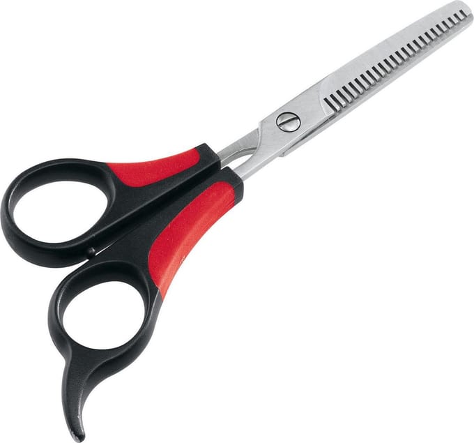 Ferplast Uitdunschaar - Hondenvachtschaar - 16.2x6.5x8 cm Rood Zwart