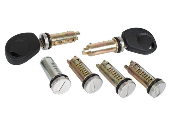 Ceryx Iveco Daily (1999-2006) - Complete Slotcilinder Set - 6-delig inclusief 2 Sleutels