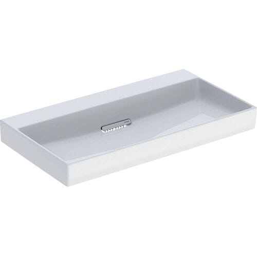 Geberit ONE washbasin 90 cm, horizontal outlet, without tap hole, without overflow 505.037.00.1