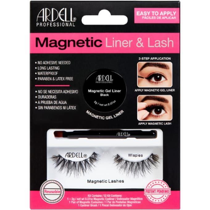 Magnetische Liner & Wispies Wimpers + Gel Liner 3 Stuks