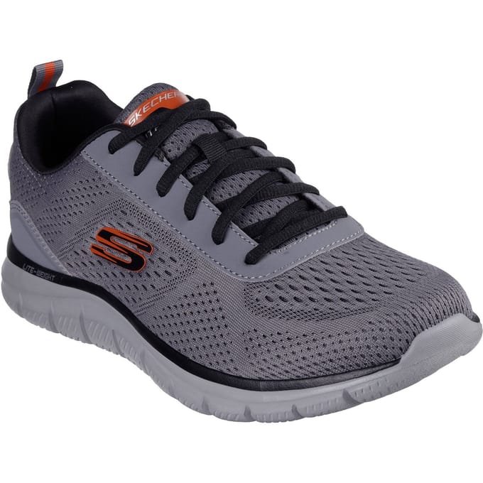 Skechers Track Lusher heren sneakers grijs