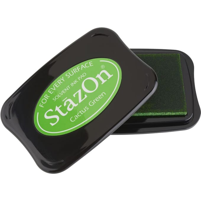 Stazon sneldrogend stempelkussen Cactus Green