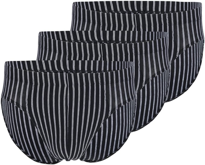 Schiesser Heren slip / onderbroek 3 pack 95/5 Essentials Cotton