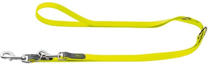 Hunter Verstelbare Hondenriem Convenience Neon Geel | 20mm/200cm