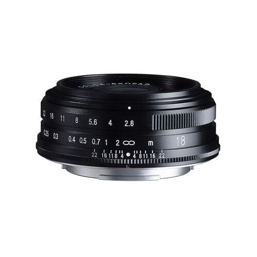 VoigtlÃ¤nder Kleur-Skopar 2,8/18mm  Fujifilm X-Mount zwart