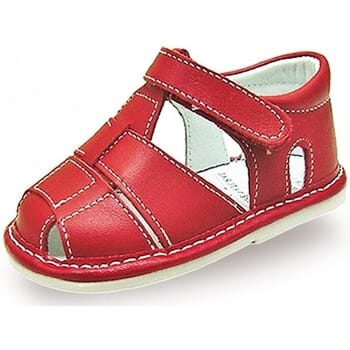 Platte sandalen Colores 01617 Rojo