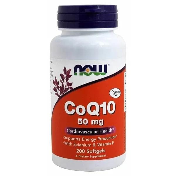 CoQ10 50mg with Vitamin E - 50 softgels