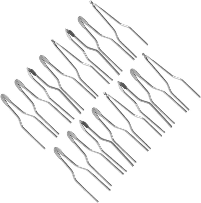 Houtbrand Set - Pyrografie Tips - Hout Graveren - Snelle Opwarming - 16 Stuks - Zilver