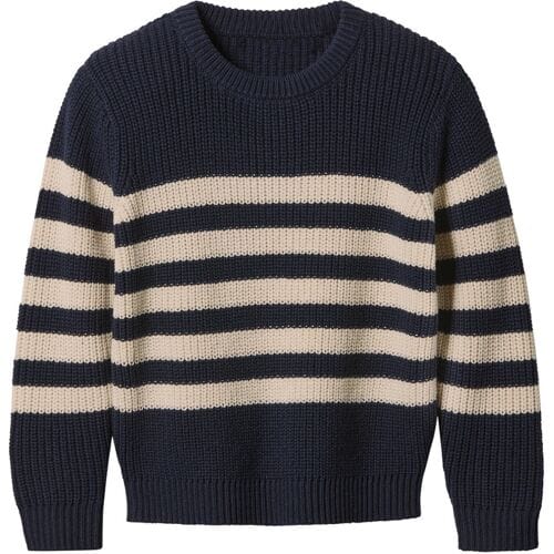 LUPILU Kinder trui (Marineblauw/beige, 98/104)