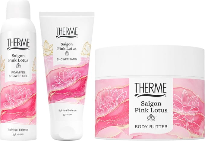 Therme Cadeauset Saigon Pink Lotus Bad & Body