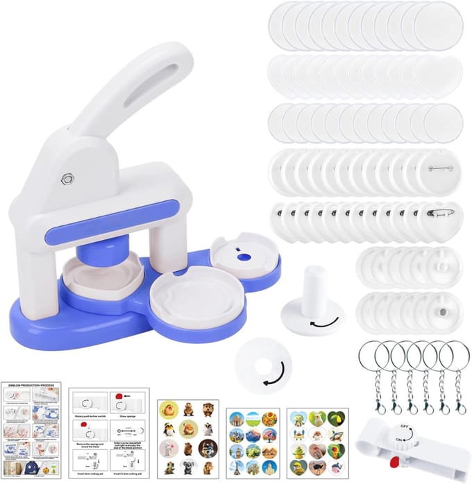 ZRSS® Button Maker - Badge Machine - Button Press