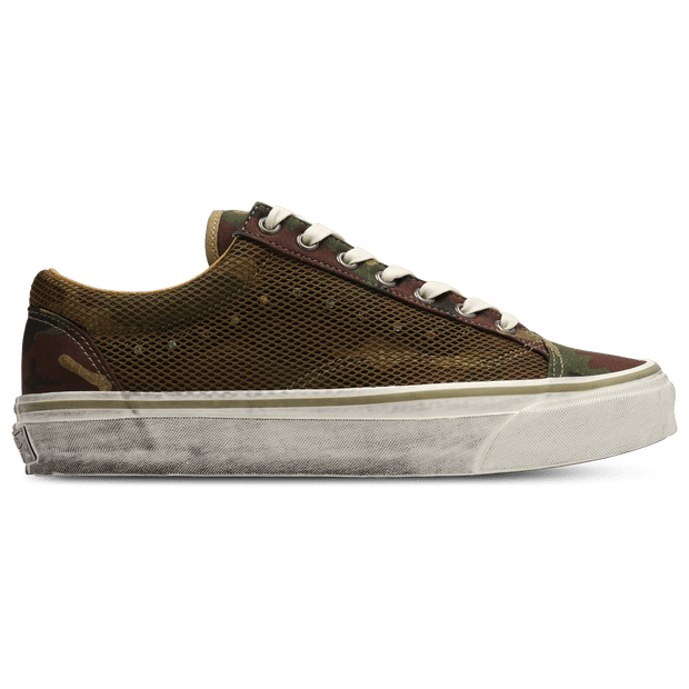 Vans Old Skool Sneakers Heren - Bruin - Maat 47 - Leer, Textil