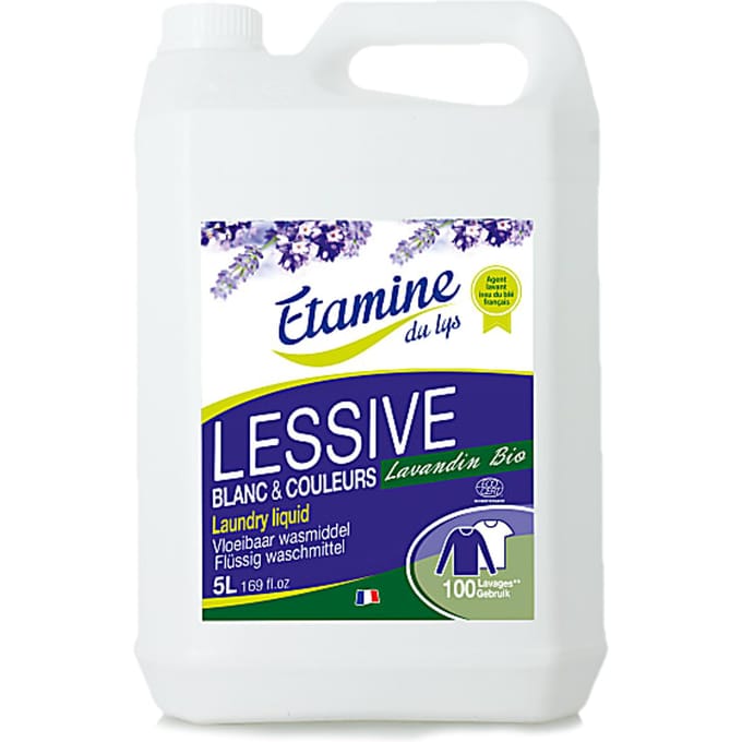 Etamine Du Lys Vloeibaar Wasmiddel Biologische Lavandin 5L