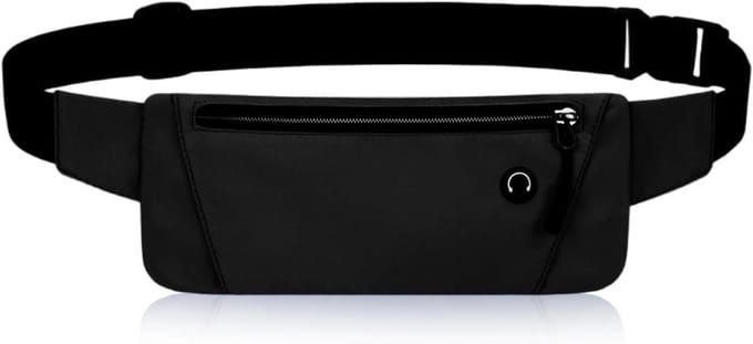 Ronte - Hardloopgordel mobiele telefoon waterdicht zwart verstelbare band