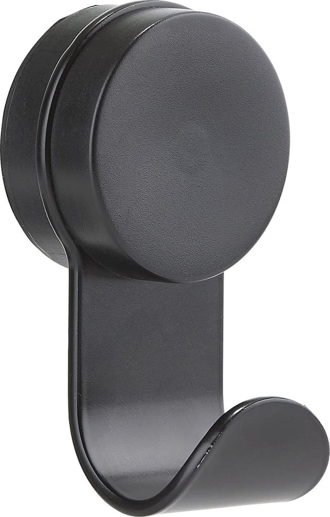 Zone Denmark Puck Hook Single Haak 5,8 x 14 cm Black