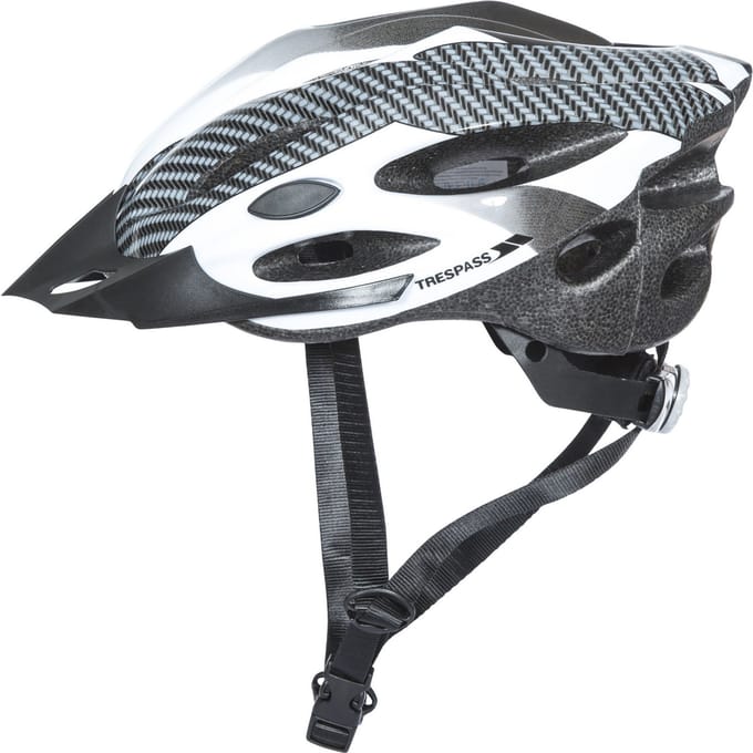 Trespass Volwassenen Unisex Crankster Fietshelm (Wit)