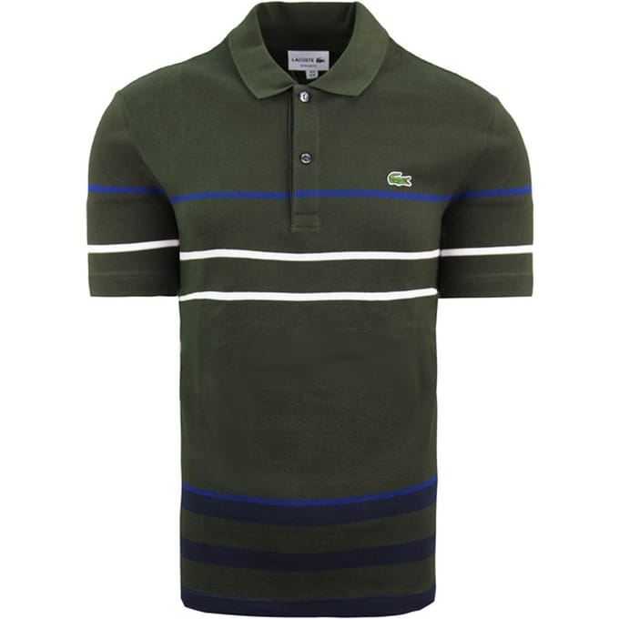 Lacoste Regular Fit Heren Groen Poloshirt