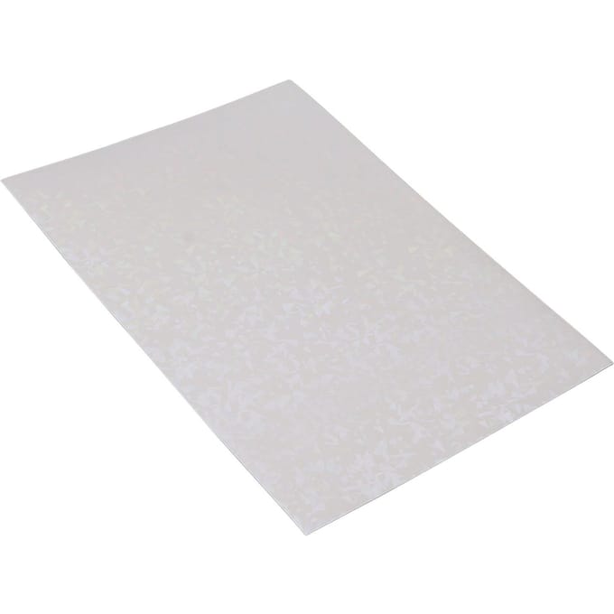 50 Vel Holografisch Koudlaminatievel Snijdbaar Waterdicht Krasbestendig A4 Koud Lamineren white