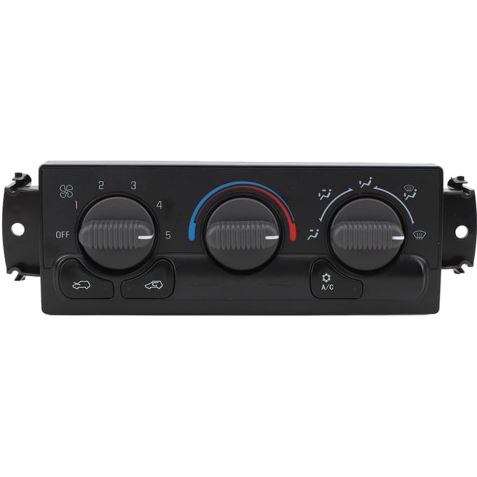 Module de climatisation 599‑266 Panneau de commande de chauffage et de climatisation pour 1500 2500 1999‑2002 black