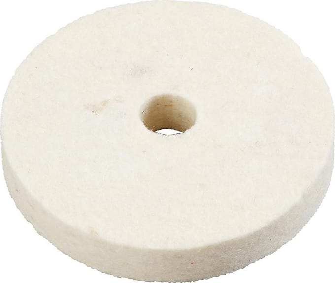 KWB polijstschijf diameter: 75 mm, vilt