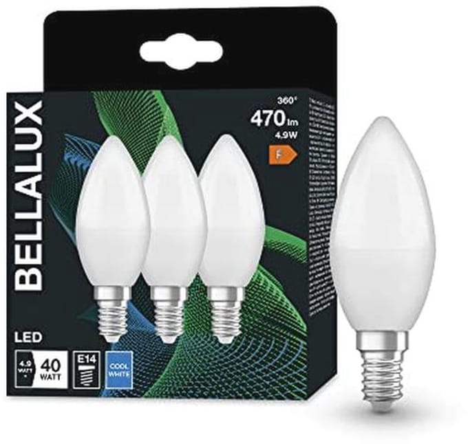 LED Lamp E14 Matte Optiek 4000K - 3-Pack