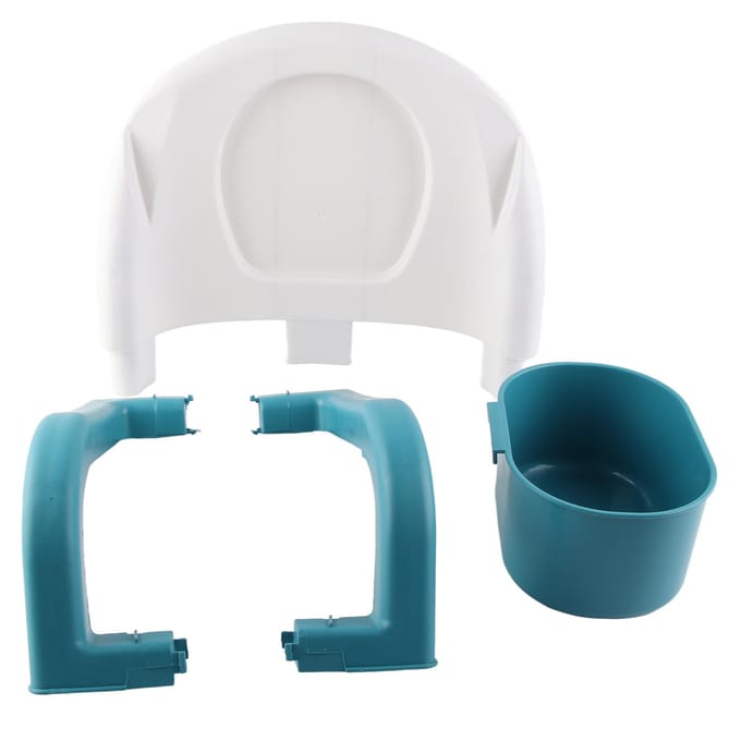 Toilettes portables anti-odeurs, sièges d'aisance confortables pour femmes enceintes âgées gray