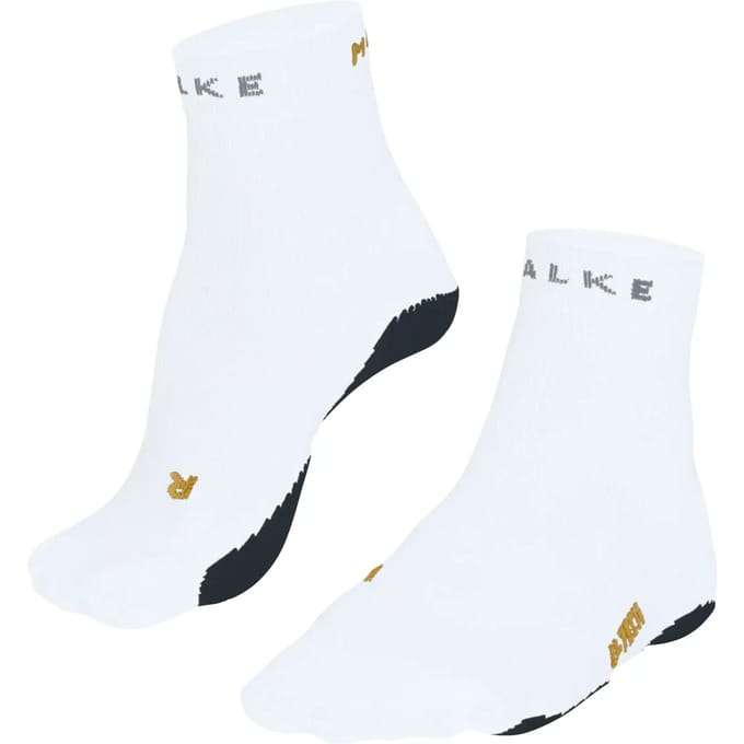 FALKE RU True Motion Short anti-blaar lyocel functioneel materiaal hardloopsokken heren wit - maat 46-48