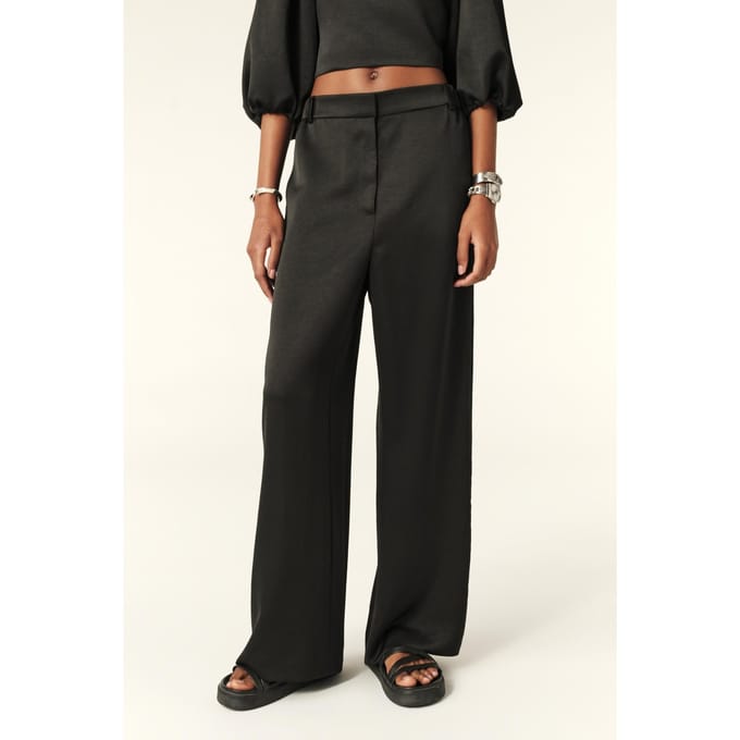 BA&SH Pantalon Dovima Noir Taglia: 42 | Pantaloni da completo Outlet | Donna
