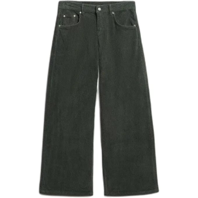 Dame baggy broek met een gemiddelde taille in corduroy Superdry