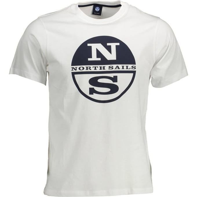 Kompas Logo T-shirt Korte Mouw Ronde Hals