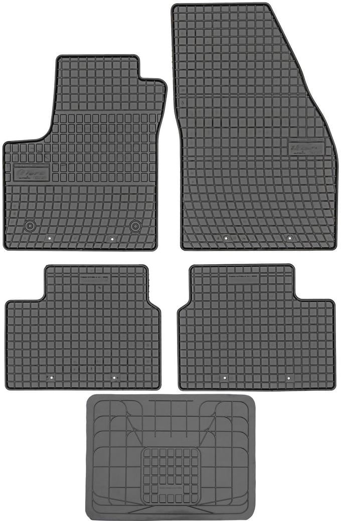 Max-Dywanik - Frogum El Toro - Opel Meriva II B 2010-2017 - Met rubberen Mats - Zonder stoppers