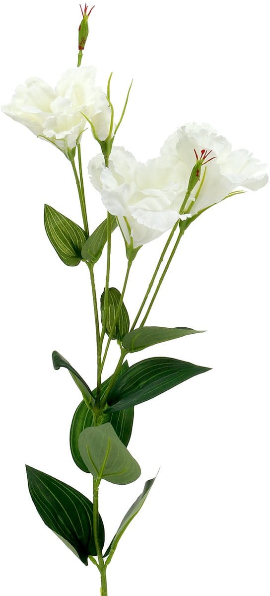 Lysianthus kunstbloem wit L87,5cm