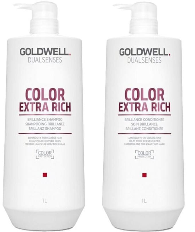 Goldwell Dualsenses Color Extra Rich Brilliance Shampoo 1000ml + Conditioner 1000ml