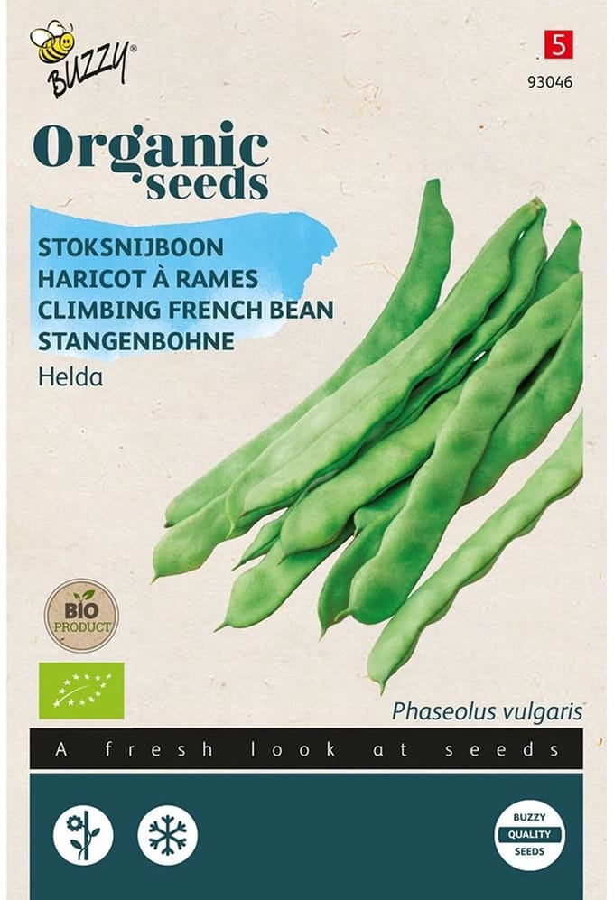 Buzzy Organic Stoksnijbonen Helda BIO