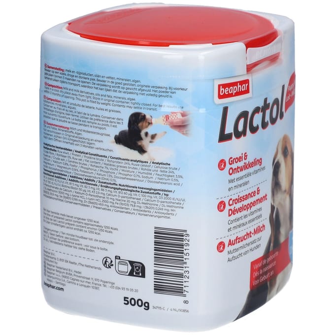 beaphar Lactol Opvolgmelk voor Honden  - 500 g