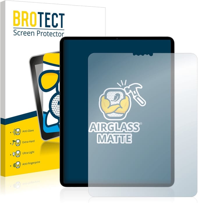 BROTECT - Screenprotector voor Apple iPad Pro 11" WiFi 2021 (3. Gen.) - Folie Beschermfolie Beschermglas matte